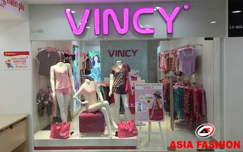 Vincy hiện có 30 store trên toàn quốc