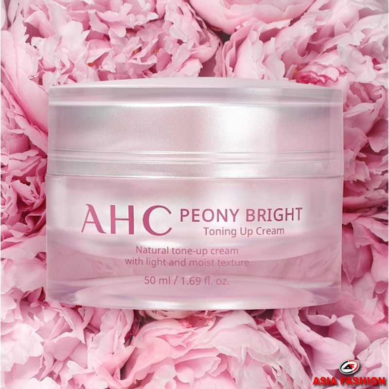  AHC Peony Bright Tone Up Cream cung cấp vitamin C và năng lượng giúp da trở nên chắc khỏe