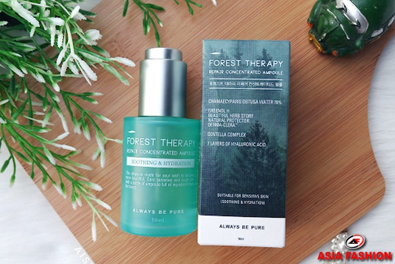 Forest Therapy Repair Concentrated Ampoule dưỡng da trắng sáng, cấp ẩm cho da dịu nhẹ