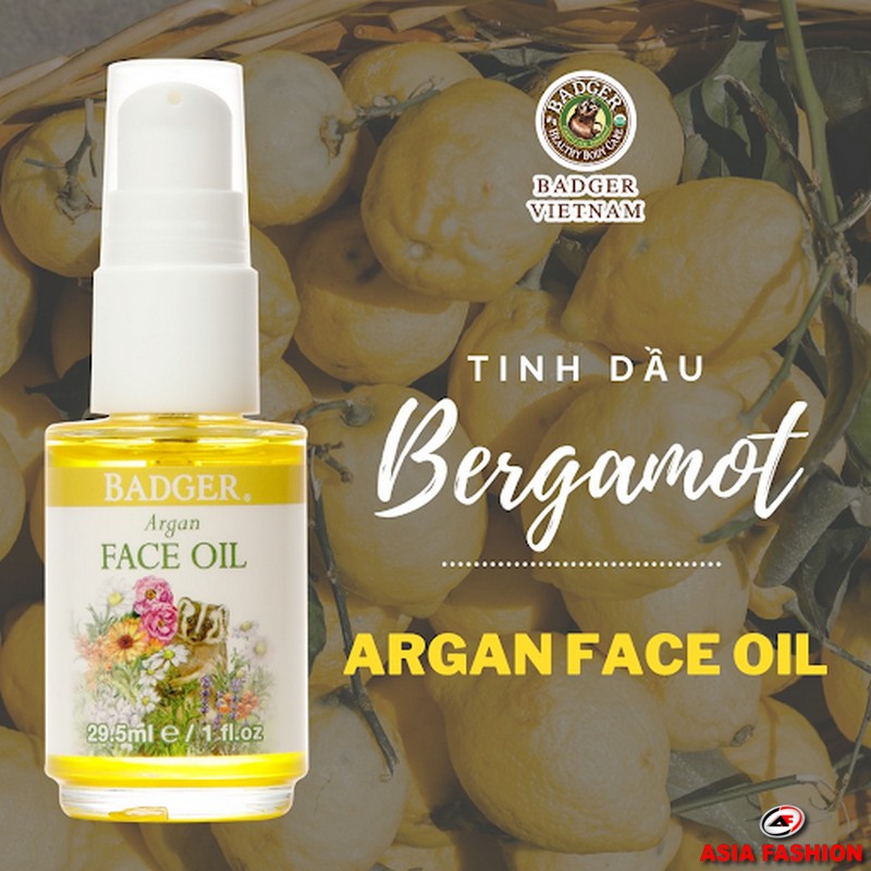 Dầu dưỡng Argan Face Oil có hương thơm nhẹ nhàng, đặc trưng của các loại tinh dầu thiên nhiên