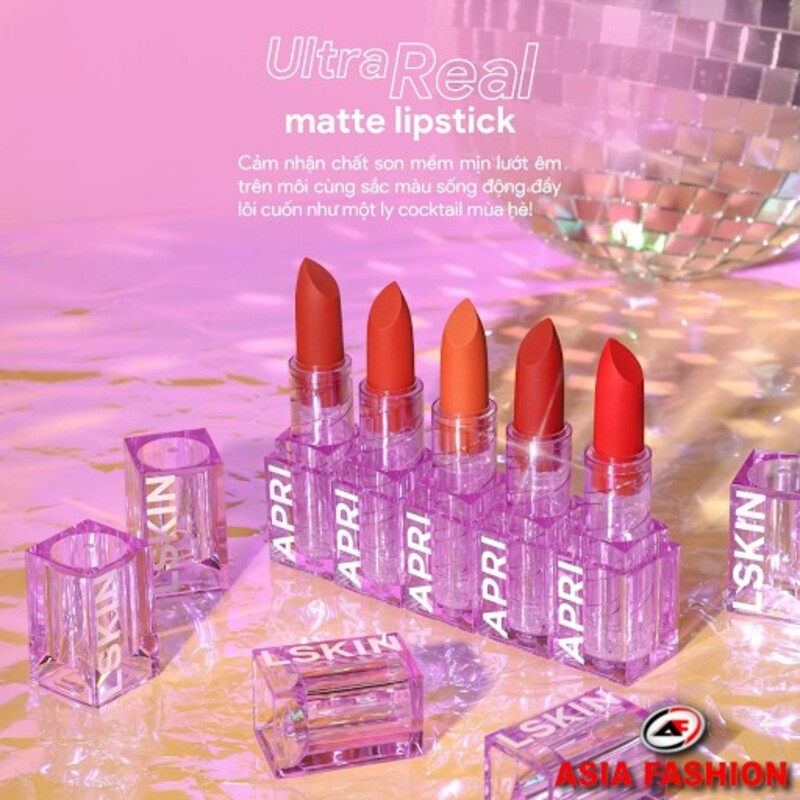 Velvet Ultra Real Matte Lipstick sở hữu bảng màu hot trend, là “chân ái” của không ít cô gái