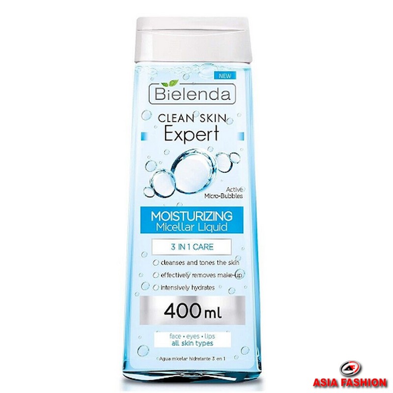 Bielenda Clean Skin Exper 3in1 có khả năng làm sạch sâu, cấp ẩm, ngăn da chảy xệ