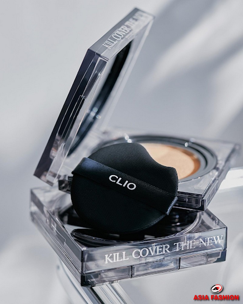 Clio Kill Cover Fixer Cushion Spf 50+ Pa+++ có kết cấu lỏng, mỏng, lâu trôi, khả năng chống nắng tốt