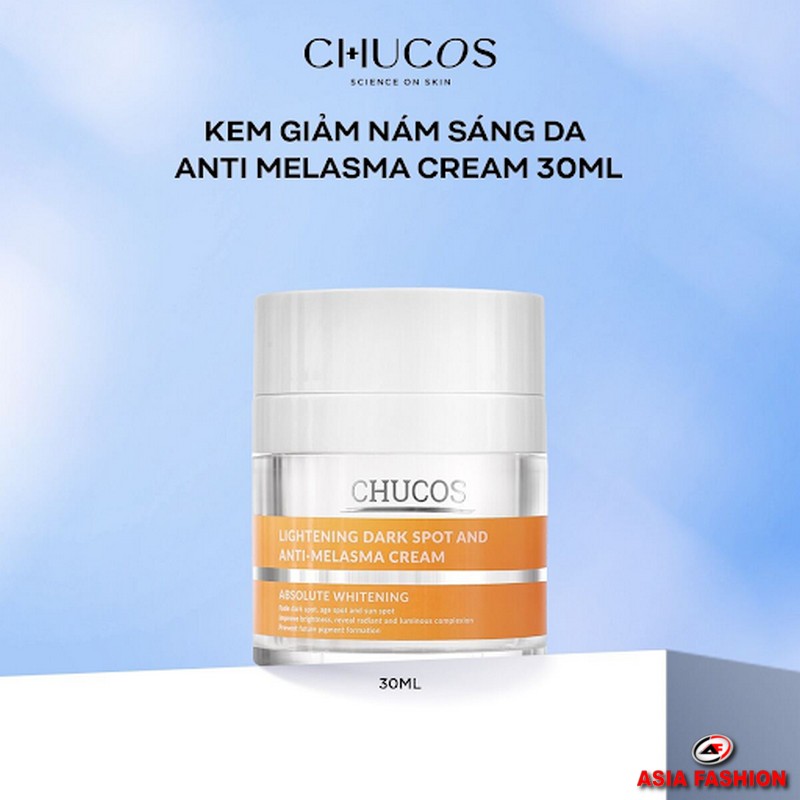Nếu bạn đang gặp phải các vấn đề về thâm nám, tàn nhang, mặt nhiều đốm nâu không đều màu thì hãy cân nhắc đến sản phẩm Chucos Lightening Darkspot & Anti Melasma Cream