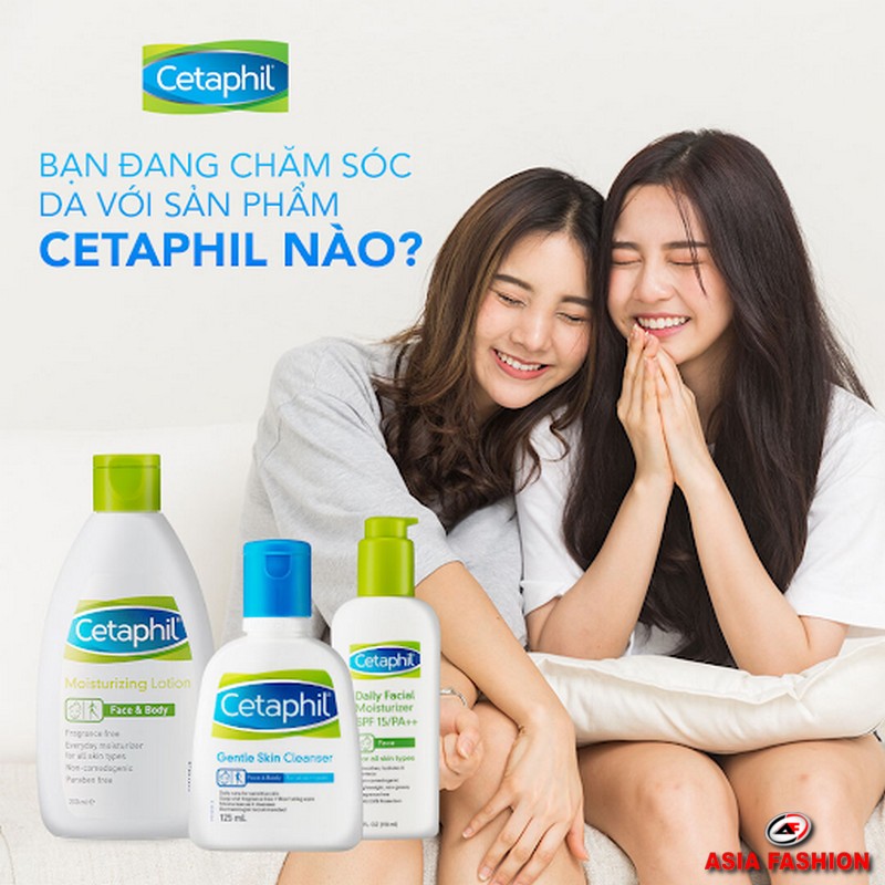 Nếu bạn sở hữu làn da thường thì tất cả các sản phẩm nhà Cetaphil đều đảm bảo độ tương thích
