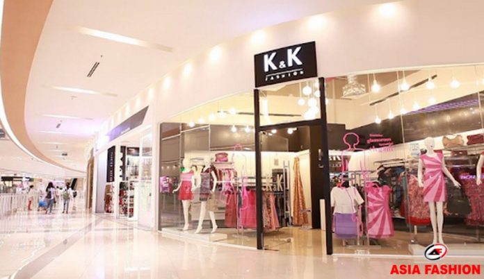 Hệ thống cửa hàng chính hãng của thương hiệu thời trang K&K